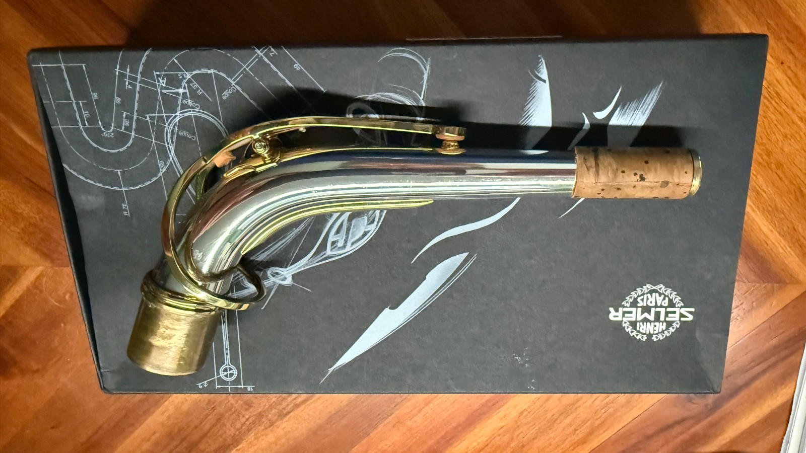 Selmer Paris Series III Sterling Silver Alto Saxophone Neck
