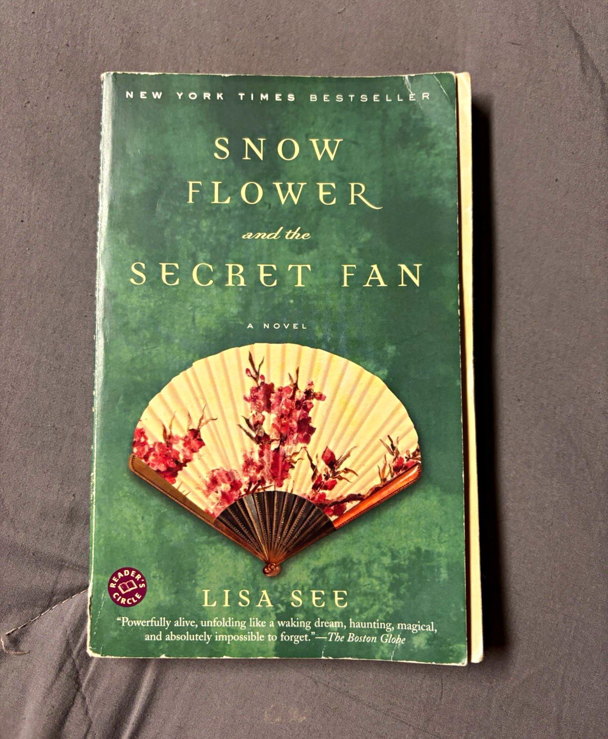 Lisa See Snow Flower and the Secret Fan Paperback Fiction Novel Random House