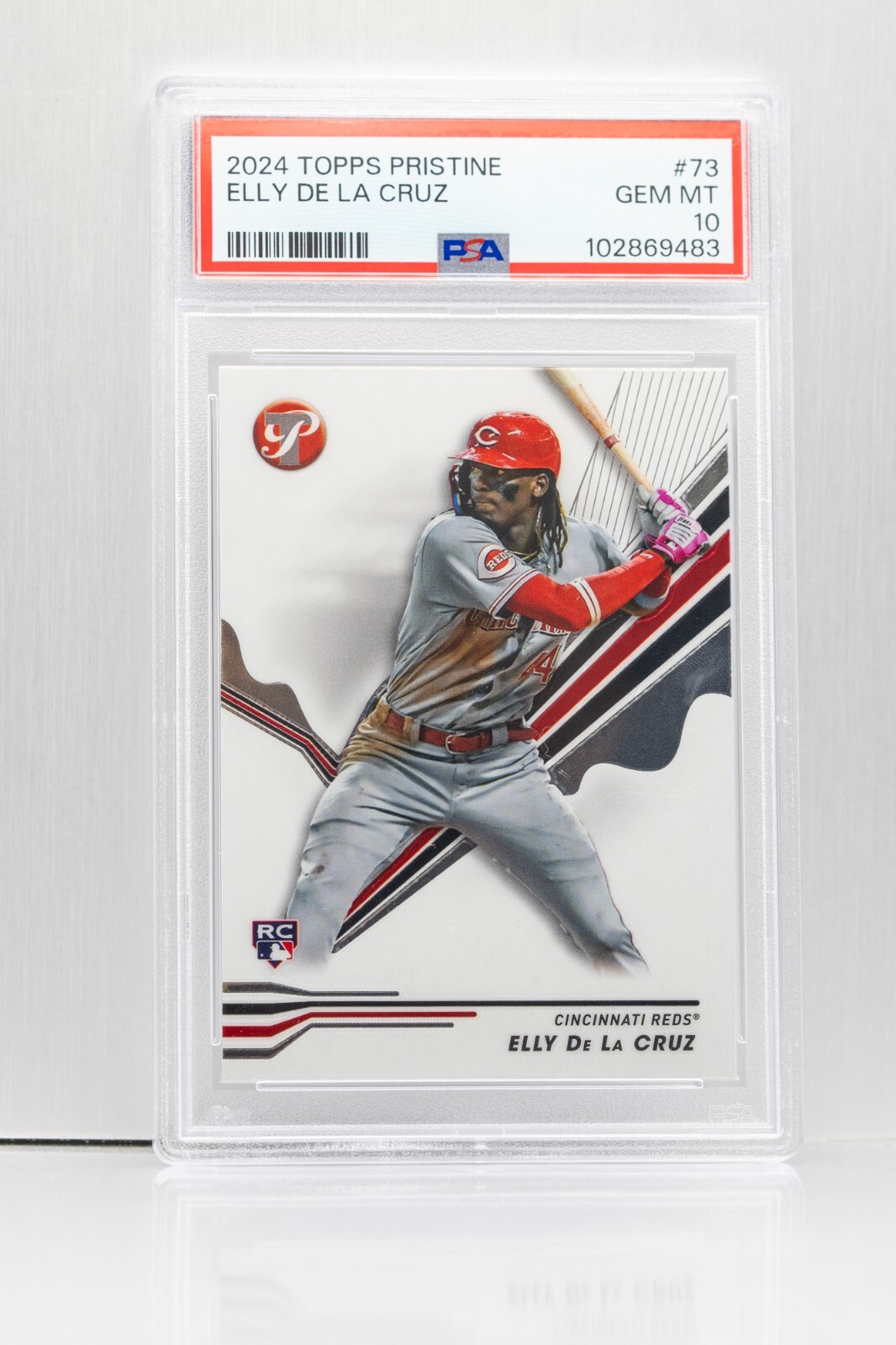 2024 Topps Pristine - Elly De La Cruz RC - Refractor - PSA GEM MT 10 2024 Topps Pristine - Elly De La Cruz RC - Refractor - PSA GEM MT 10