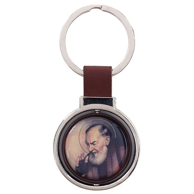 St Padre Pio Rotating Key Chain Pray Hope Dont Worry Catholic Devotional St Padre Pio Rotating Key Chain Pray Hope Dont Worry Catholic Devotional