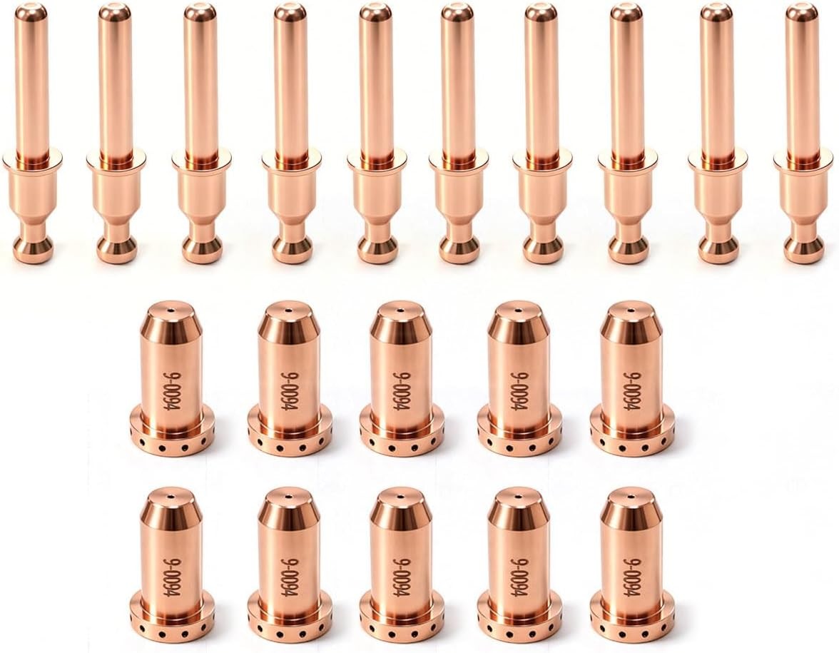 20PK 9-0094 Electrode 9-0096 40A Tip for Thermal Dynamics Cutmaster42 SL40 torch