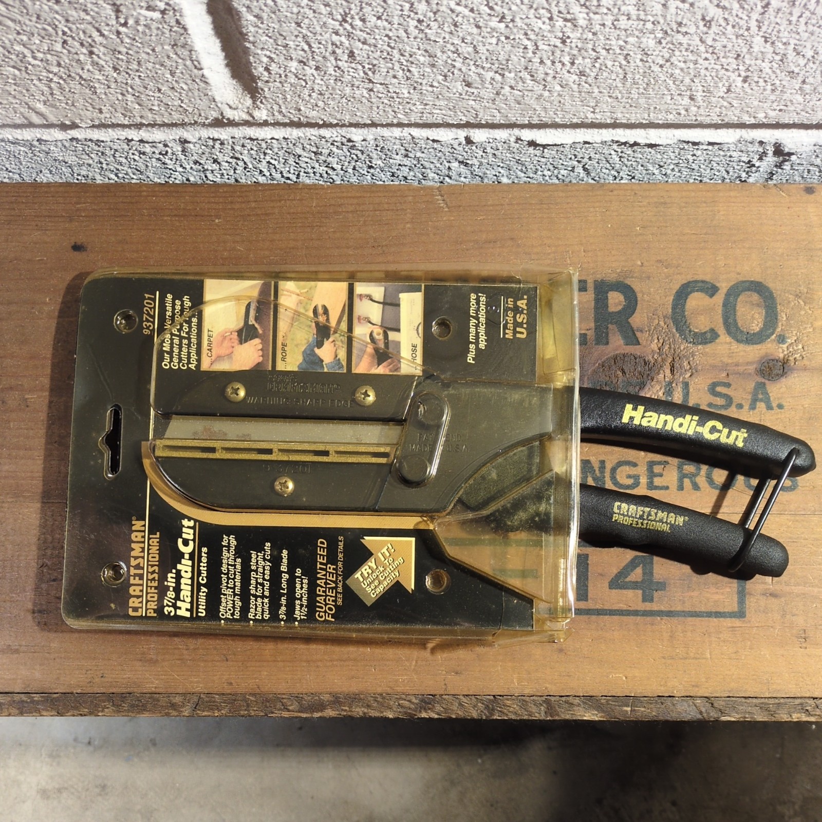 Vintage NOS Craftsman Professional Handi-Cut 3-7/8