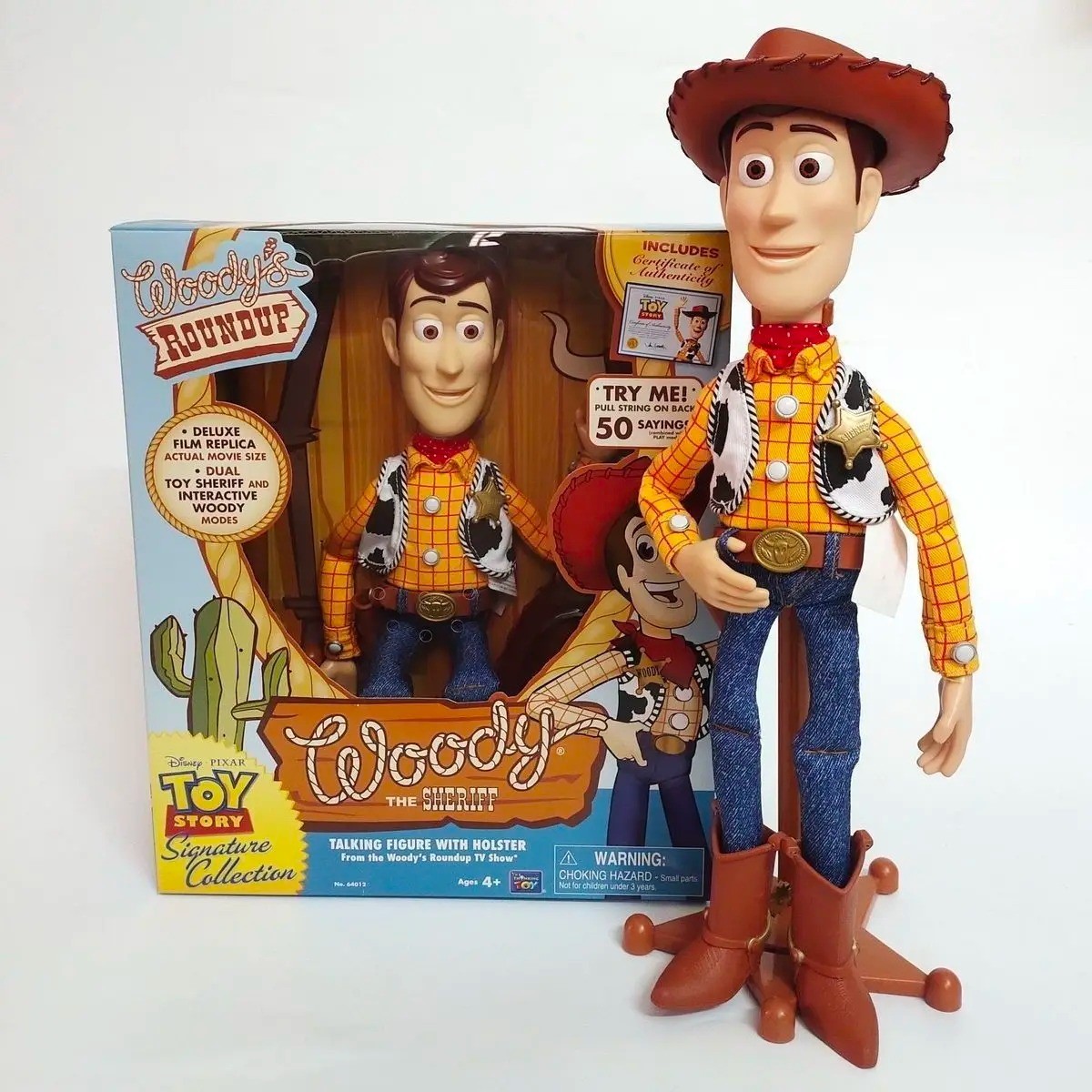 Toy Story Signature Collection Thinkway Talking Woody Doll Sealed