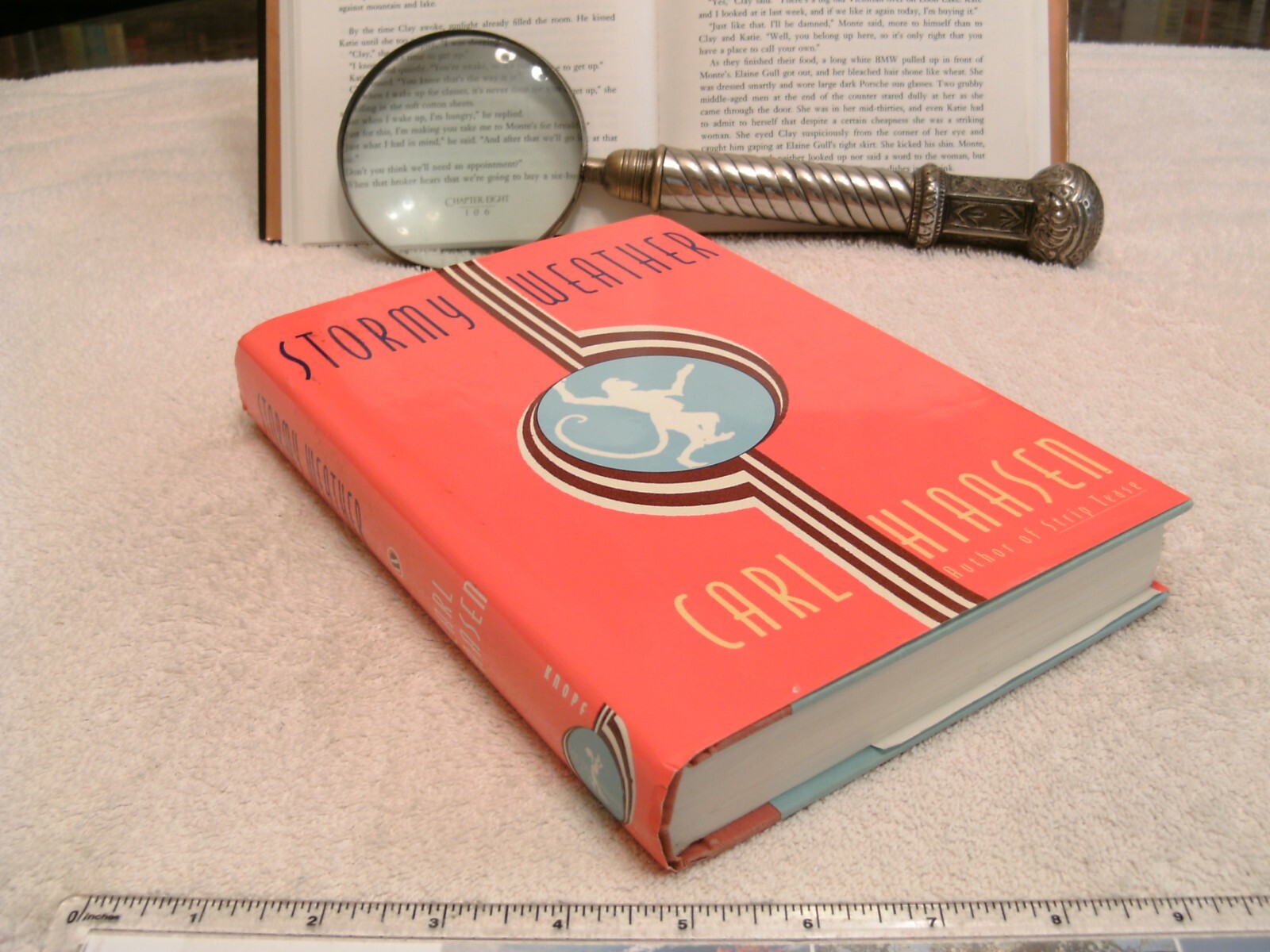 Carl Hiaasen   *STORMY WEATHER* HC/DJ 1st Edition - 1st Printing