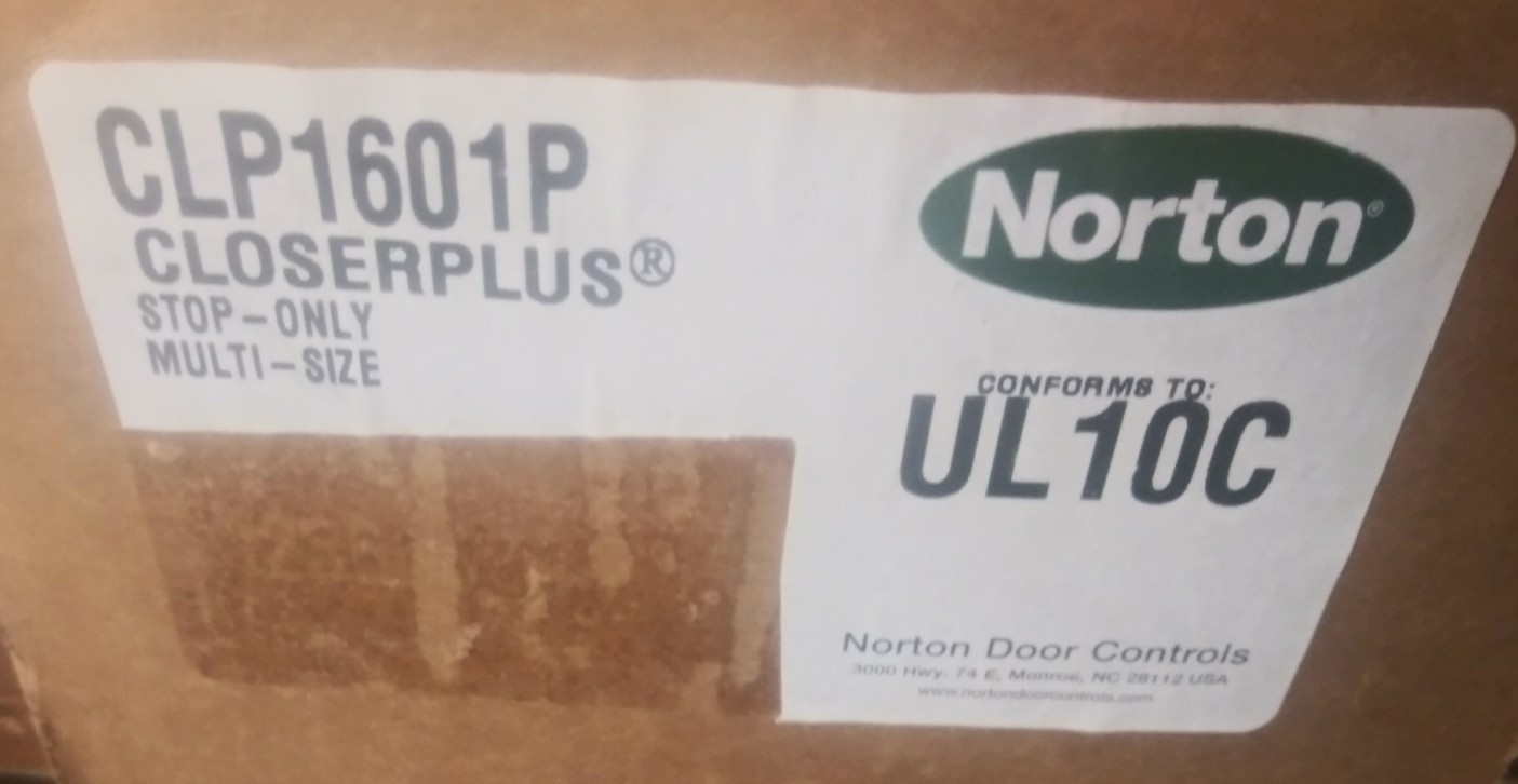 Norton CLP1601P ClosurePlus x 689 Finish Norton CLP1601P ClosurePlus x 689 Finish