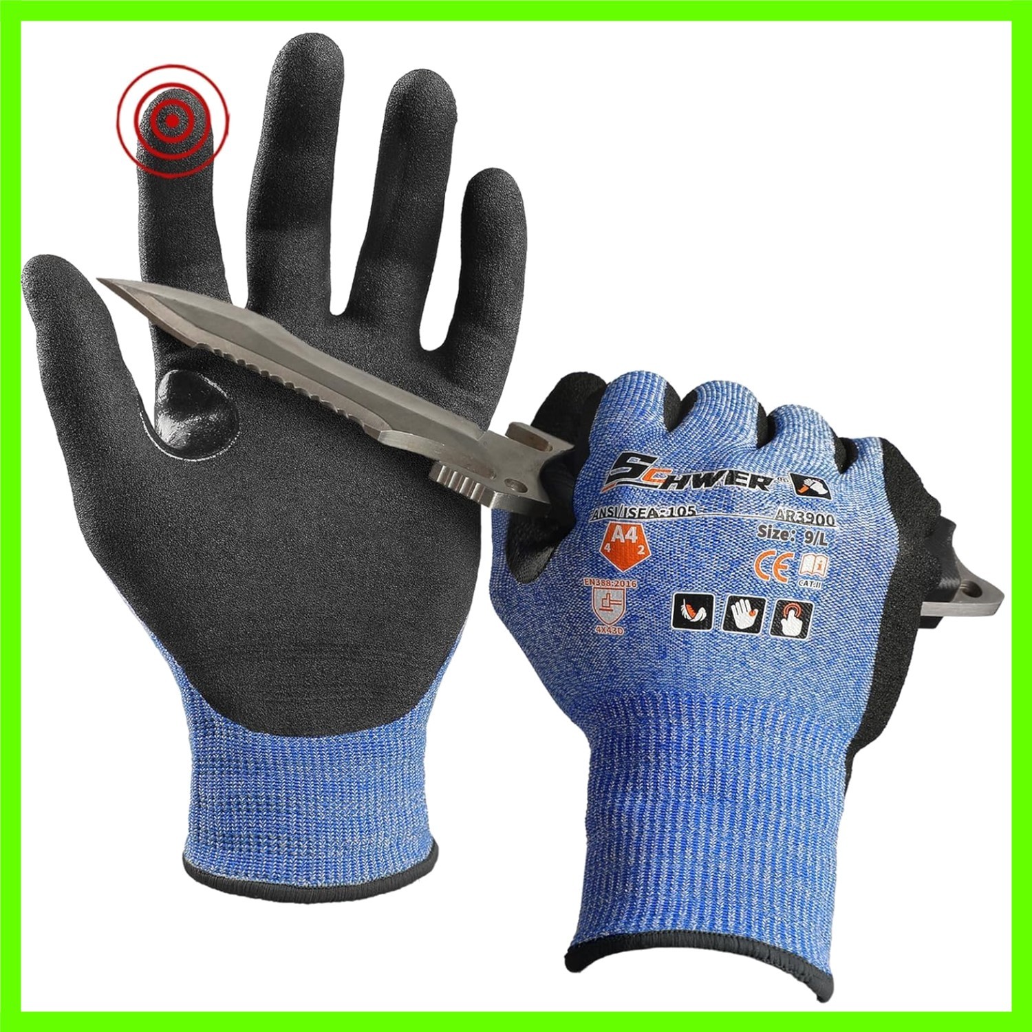 A4 AIR-SKIN Cut Resistant Work Gloves with Extreme Lightweight & Thin, Grip G... A4 AIR-SKIN Cut Resistant Work Gloves with Extreme Lightweight & Thin, Grip G...