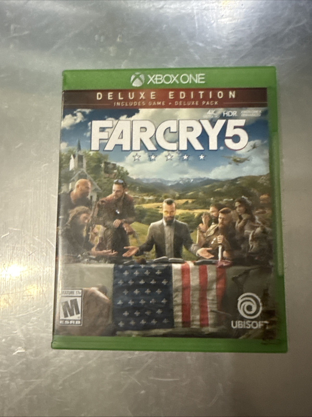 Far Cry 5: Deluxe Edition (Microsoft Xbox One) CIB, Tested & Working Far Cry 5: Deluxe Edition (Microsoft Xbox One) CIB, Tested & Working
