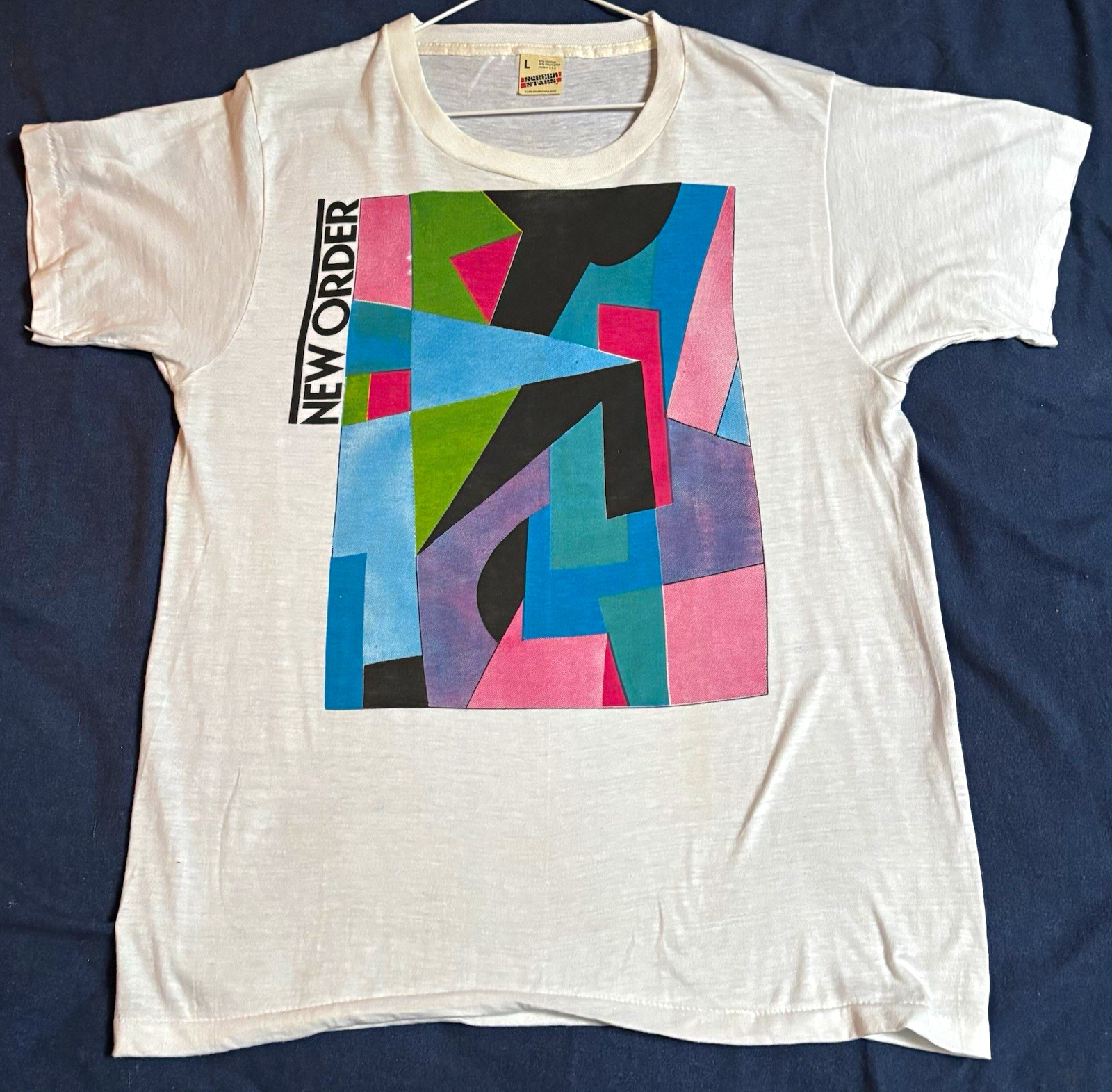 Vintage 1982 ORIGINAL Screen Stars New Order Vintage 1982 ORIGINAL Screen Stars New Order
