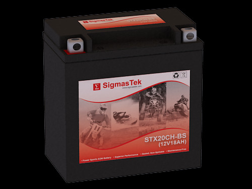 STX20CH-BS Battery Replaces Yuasa YTX20CH-BS - AGM, Maintenance-Free, 270CCA