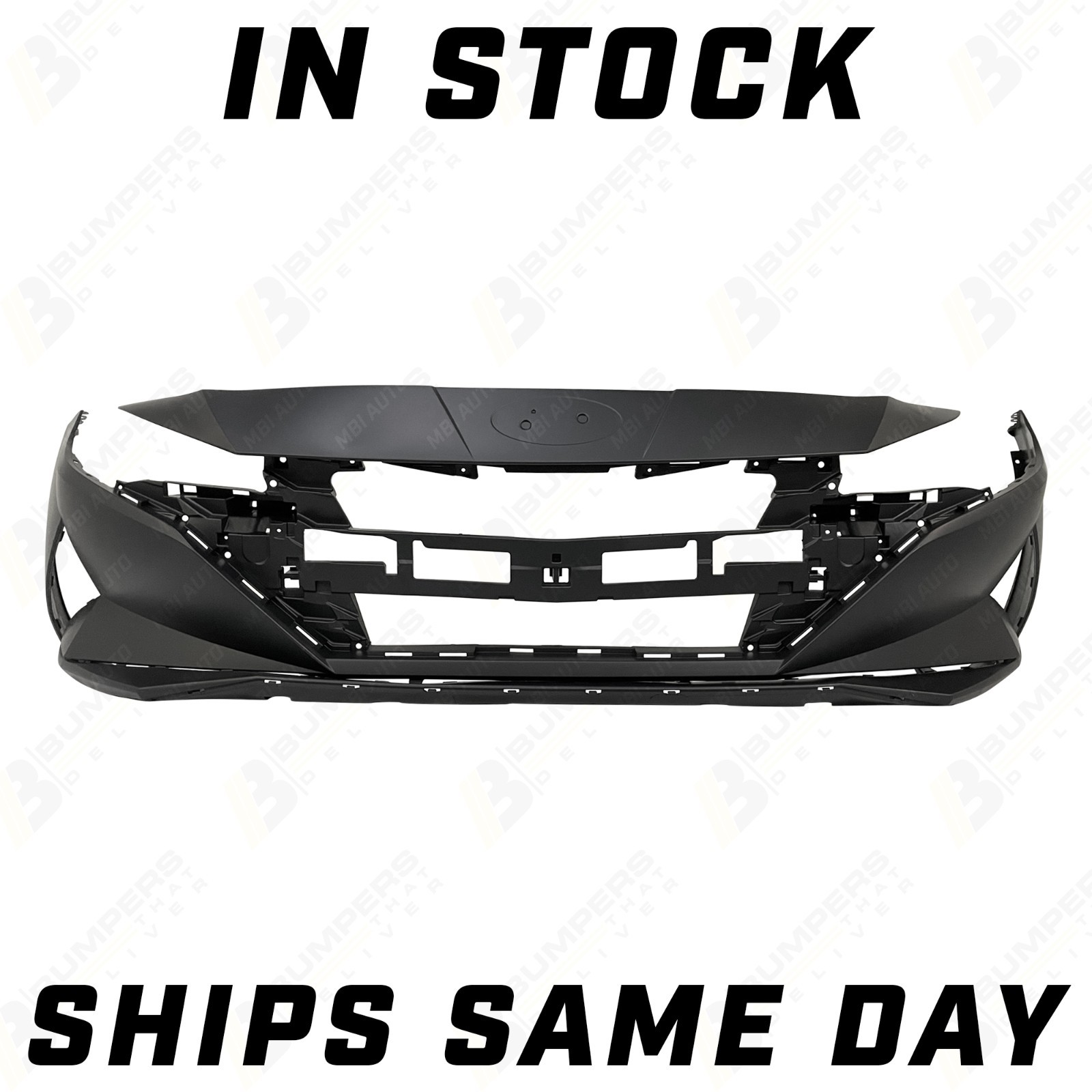 NEW Primered Front Bumper Cover Fascia for 2021 2022 2023 Hyundai Elantra Sedan