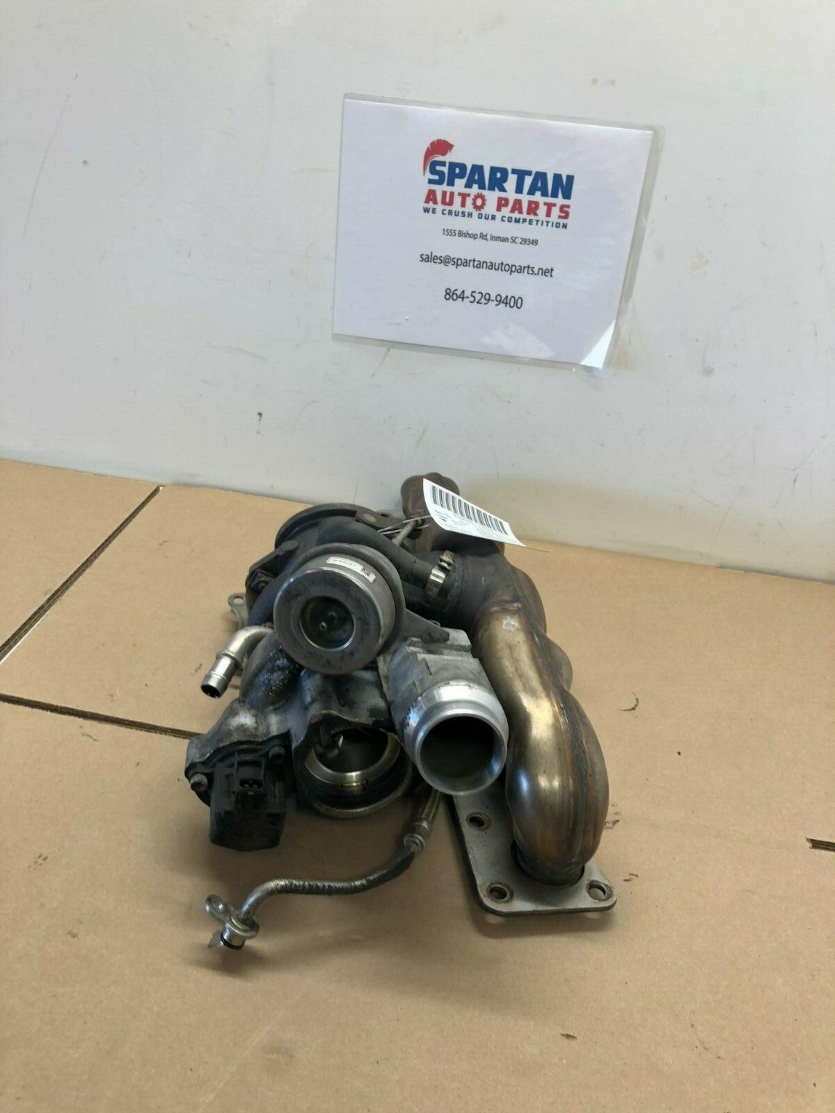 11 2011 12 2012 13 2013 BMW 335i E90 3.0L Single Turbo Turbocharger 99K OEM 11 2011 12 2012 13 2013 BMW 335i E90 3.0L Single Turbo Turbocharger 99K OEM