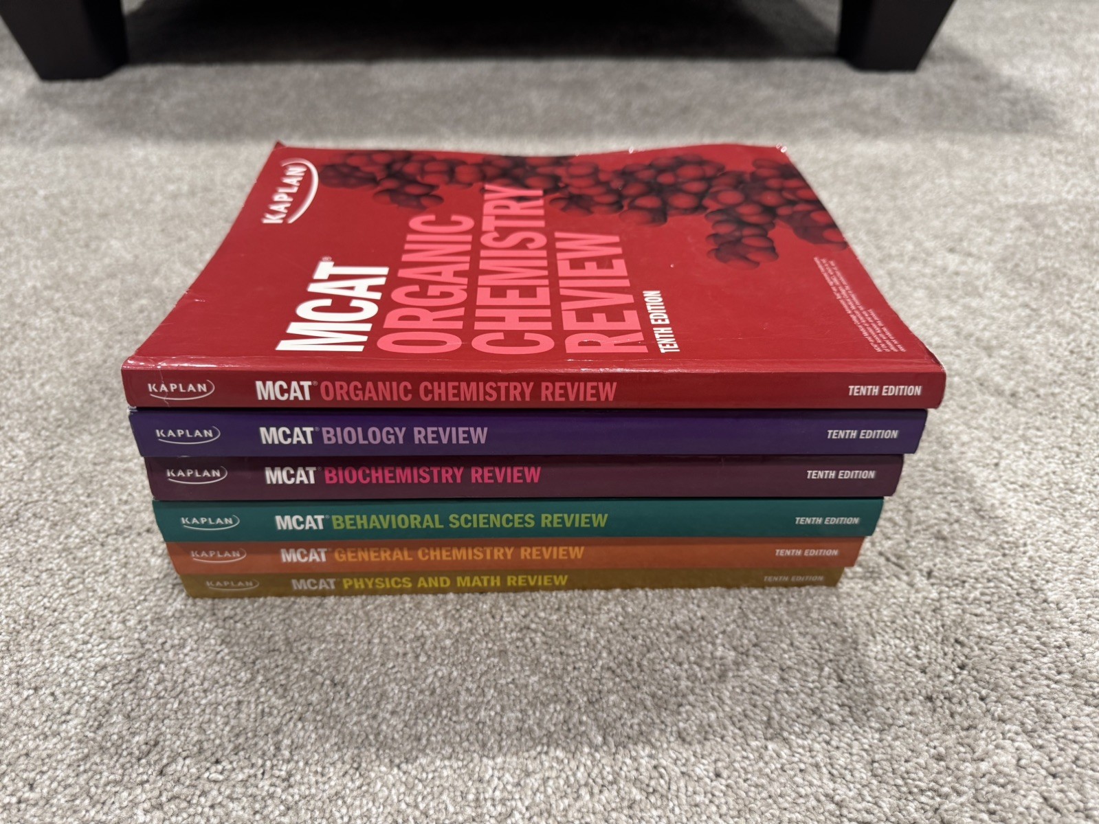 MCAT Prep 10th Tenth Edition Kaplan Books 2025 Release NO CARS INCLUDED MCAT Prep 10th Tenth Edition Kaplan Books 2025 Release NO CARS INCLUDED
