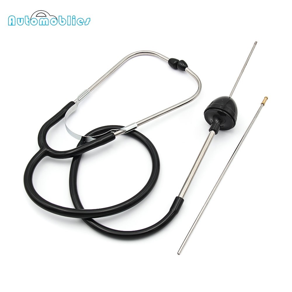 Automotive Engine Stethoscope, Mechanics Stethoscope Kit Black 
