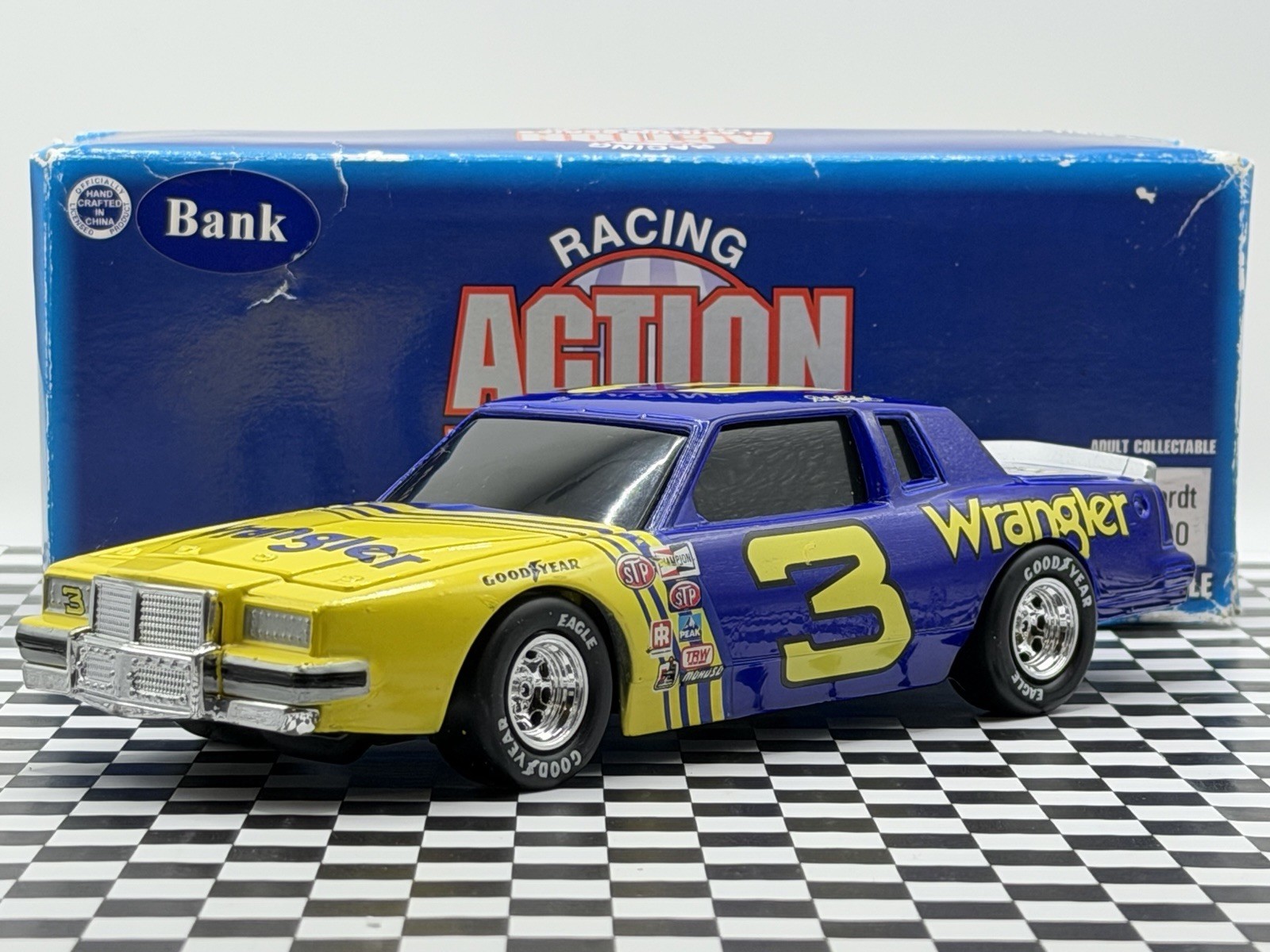 1981 Dale Earnhardt Wrangler #3 Pontiac Grand Prix RCR Action RCCA NASCAR 1/24