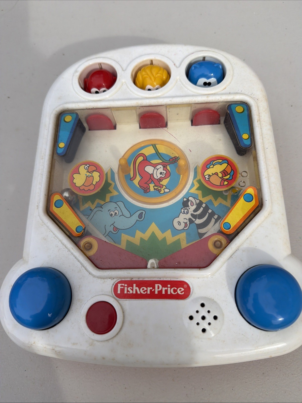 Vintage 1992 FISHER PRICE #2400 POP'n PINBALL Wacky Arcade Sounds 3-7 Vintage 1992 FISHER PRICE #2400 POP'n PINBALL Wacky Arcade Sounds 3-7