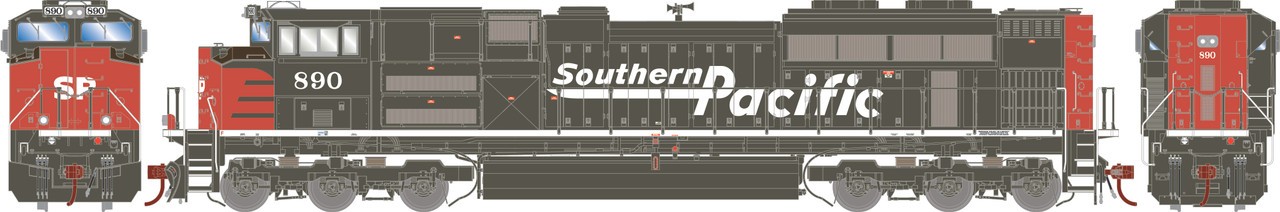 HO Scale - G75559 - Diesel Locomotive - Southern Pacific (SP) 890