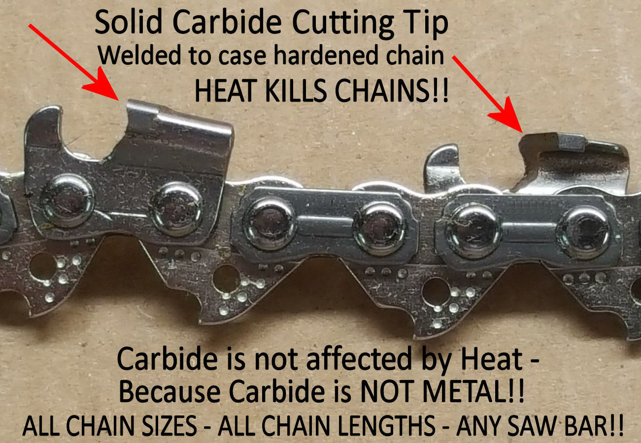 *SOLID CARBIDE* Chainsaw 49-16-2752 Fits 20\