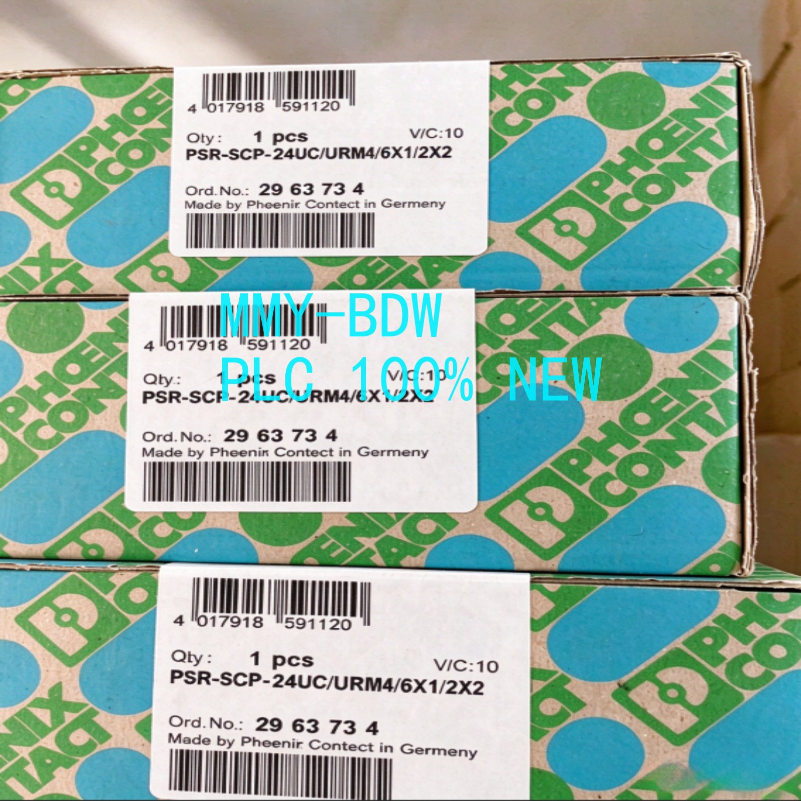 1PC New Phoenix Contact 2963734 PSR-SCP-24UC/URM4/5X1/2X2 Safety Relay