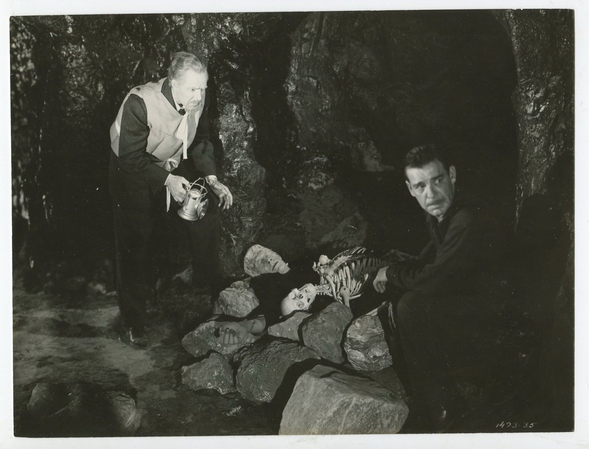 House of Dracula 1945 Original Photo Lon Chaney, Glenn Strange Horror J3314