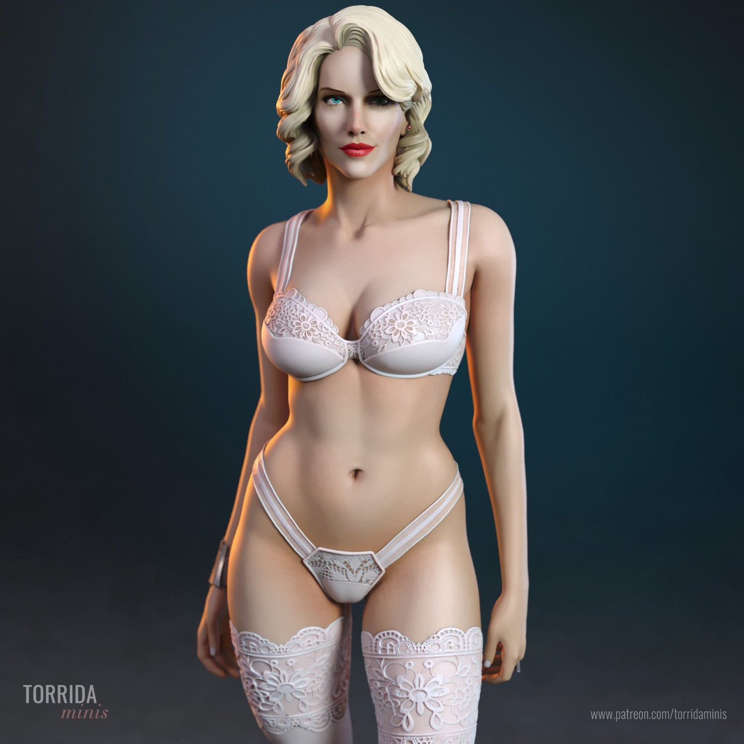1/24 Scale 75mm NSFW Number Six Resin Figure Unpainted Unassembled Model Kit Toy