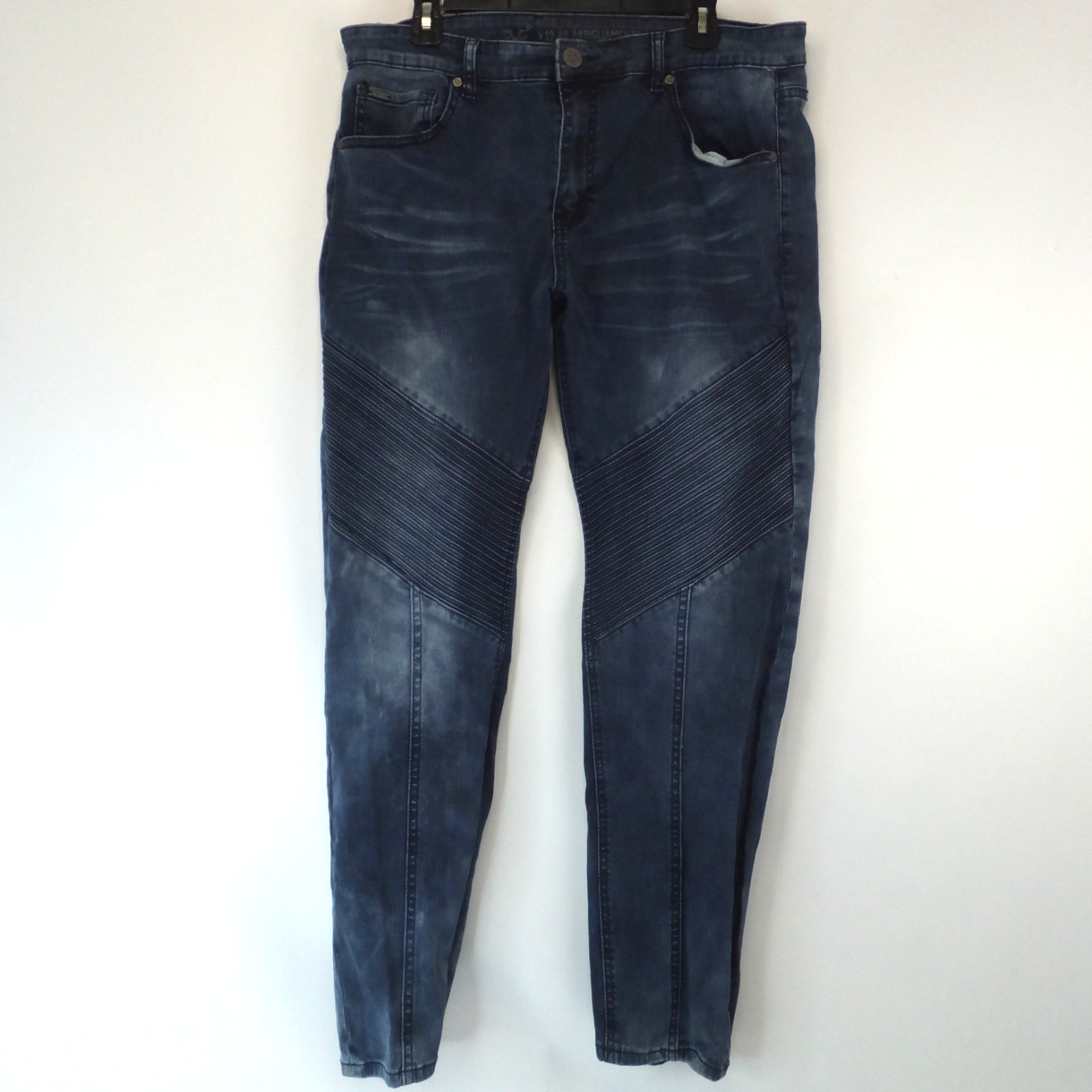 Versace V19-69 Abbigliamento Sportivo SRL Jeans Men Blue 36x32 Stonewashed