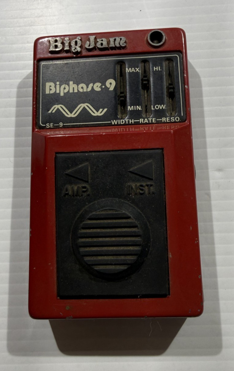 Multivox Big Jam SE-9 Bi-Phase Phaser Vintage Guitar Pedal Multivox Big Jam SE-9 Bi-Phase Phaser Vintage Guitar Pedal