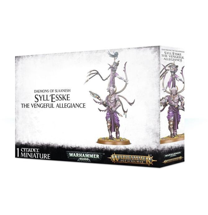 Warhammer AoS Hedonites of Slaanesh Syll\'Esske Vengeful Allegiance NEW in BOX Warhammer AoS Hedonites of Slaanesh Syll\'Esske Vengeful Allegiance NEW in BOX