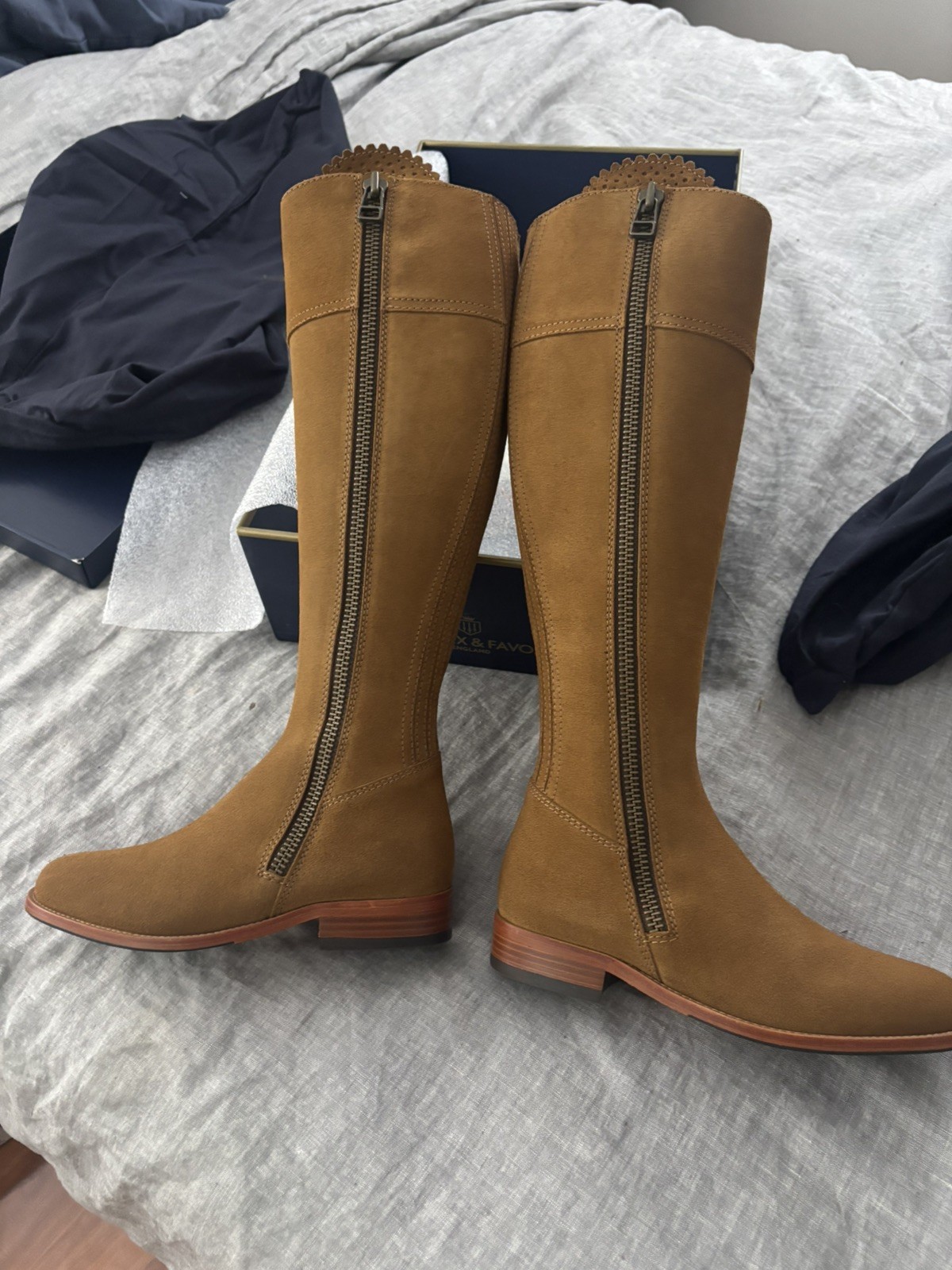Fairfax and Favor Regina Boots - Tan , EU 36 SF Fairfax and Favor Regina Boots - Tan , EU 36 SF