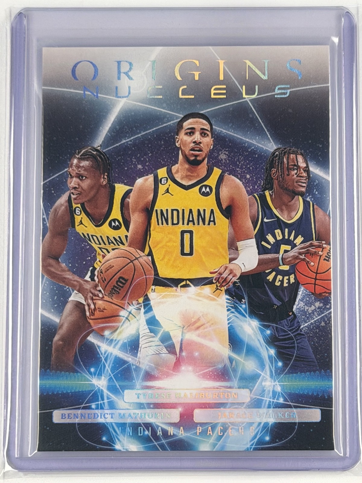 2023-24 Panini Origins - Nucleus Tyrese Haliburton, Bennedict Mathurin,...