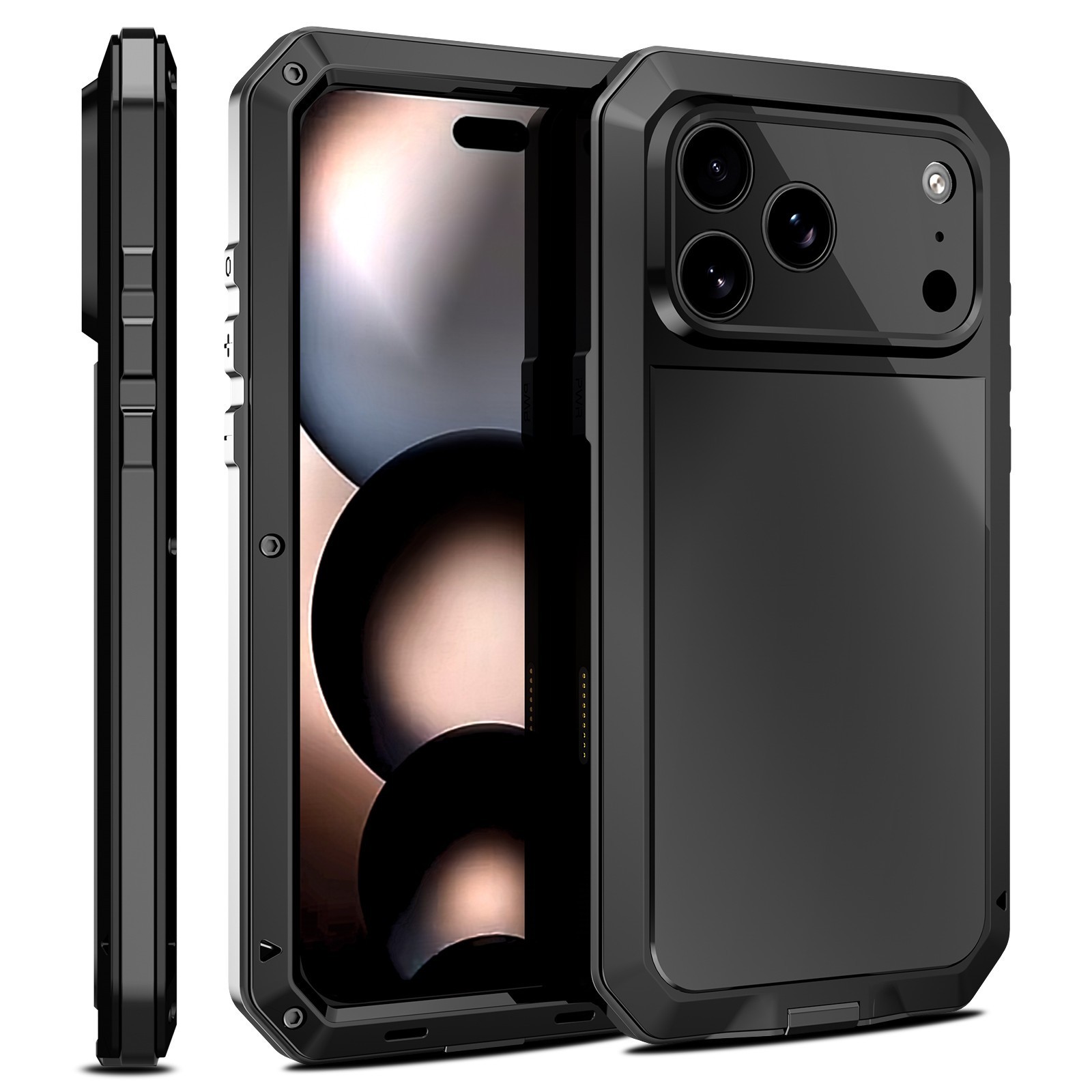 Heavy Duty Gorilla Metal Case Shockproof For iPhone 18 Pro Max 17 16 15 14 13 12