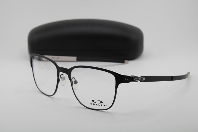 NEW OAKLEY OX3248-0154 SELLER BLACK GUNMETAL COAL AUTHENTIC EYEGLASSES 54-18