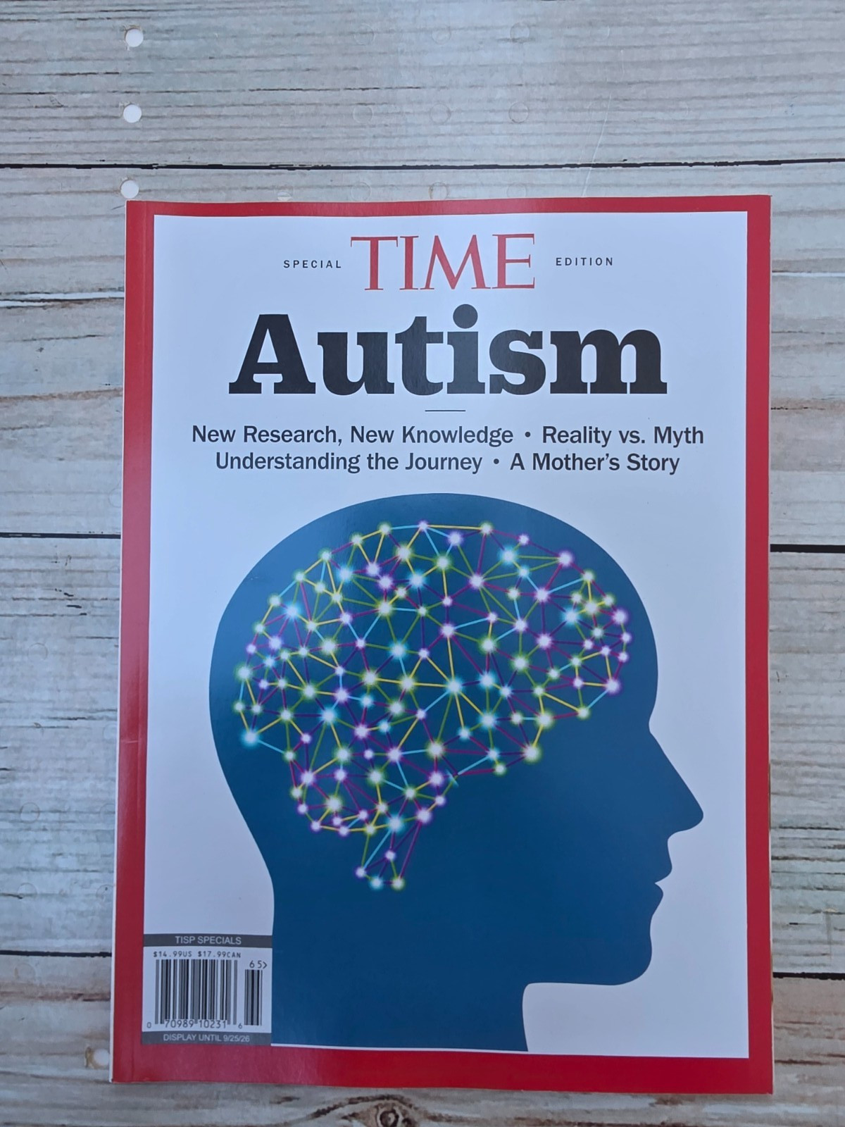 Time Special Edition September 2026 Magazine Autism new research new knowledge