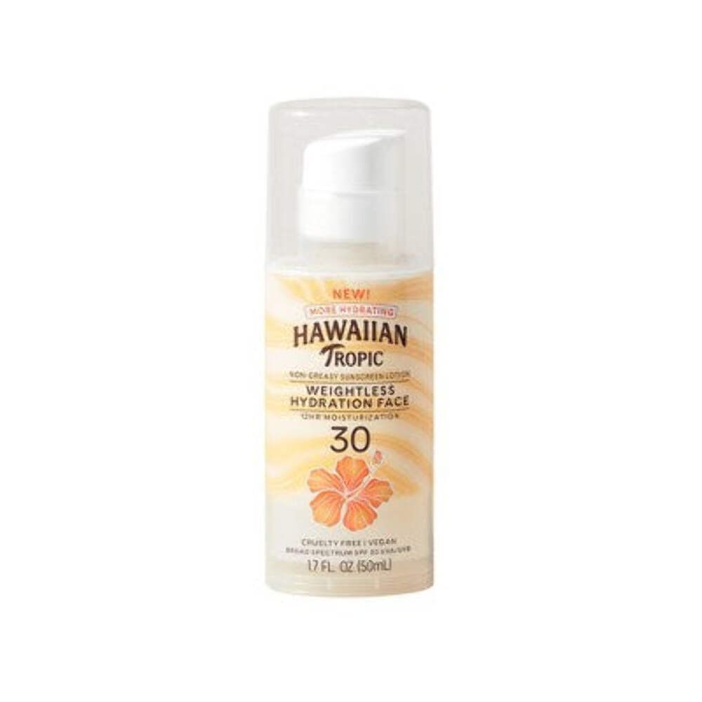 Hawaiian Tropic Silk Hydration Weightless Face Sunscreen SPF 30 1.7oz - Imperfec