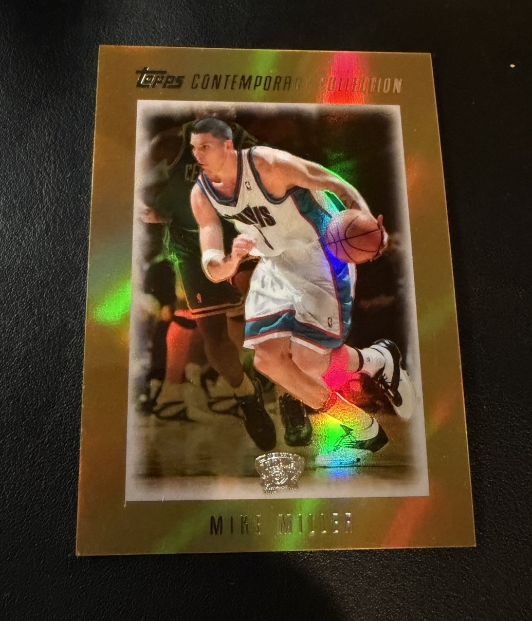 2003-04 Topps Contemporary Collection Mike Miller Grizzlies GOLD 07/25 *RARE