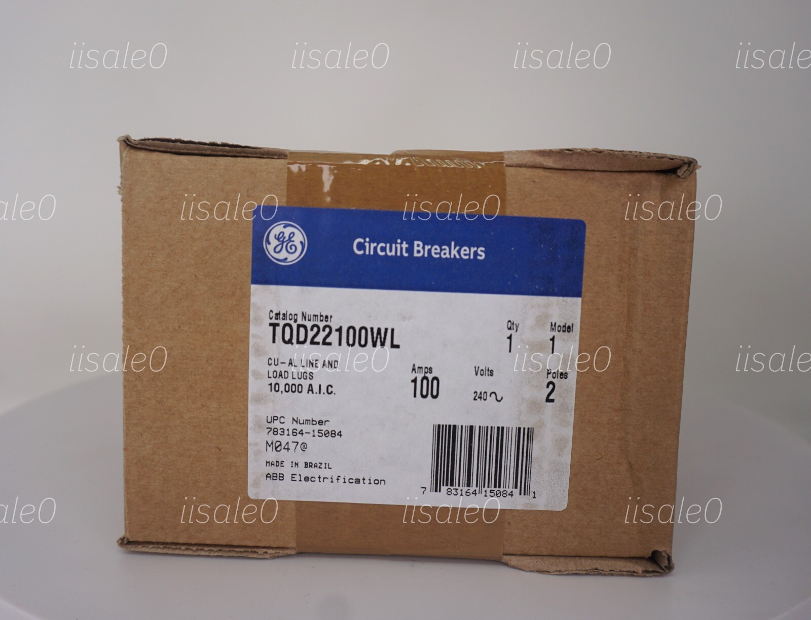GE TQD22100WL Circuit Breaker 2 pole 100amps obsolete RARE QTY