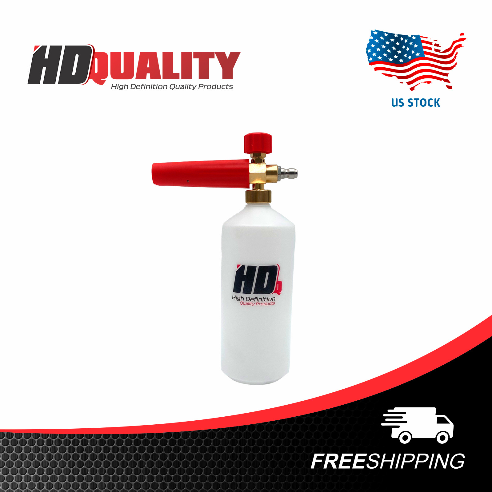 HDQ Foam Gun - Snow Foam Car Washer - Foam Lance Cannon Pressure Bottle HDQ Foam Gun - Snow Foam Car Washer - Foam Lance Cannon Pressure Bottle