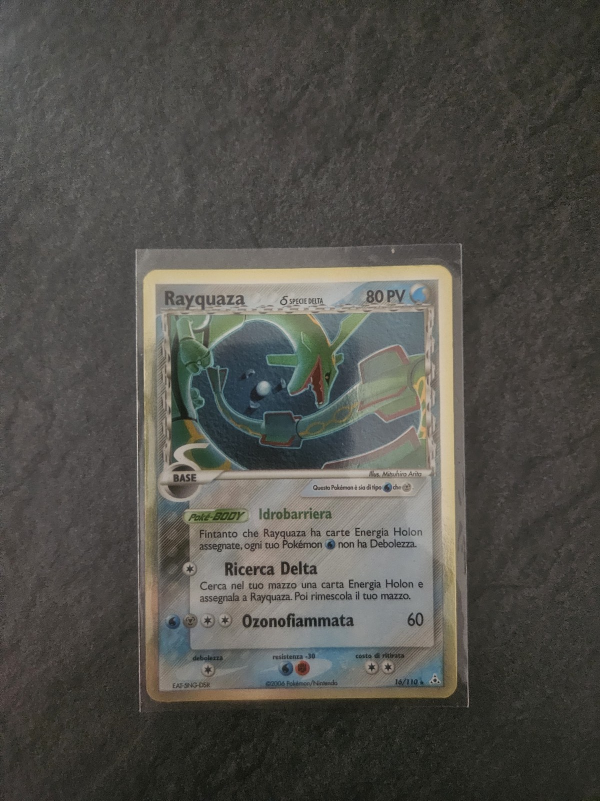 Rayquaza 16/110 Holo Ita Specie Delta Near Mint Rayquaza 16/110 Holo Ita Specie Delta Near Mint