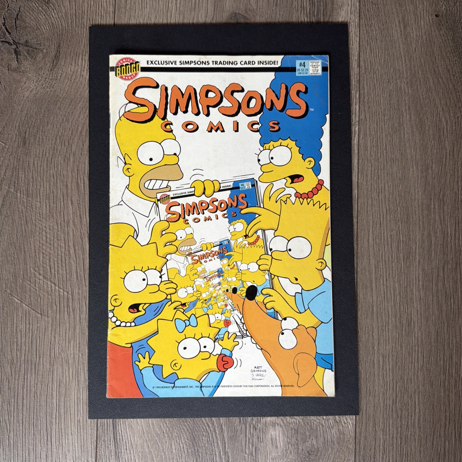 The Simpsons #4 (Bongo Comics May 1994)