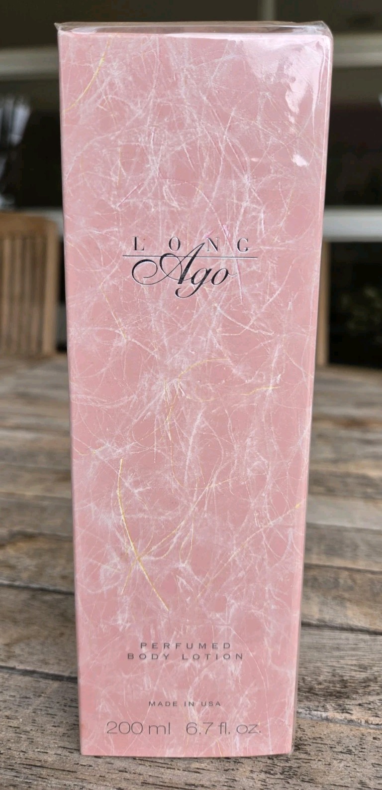 Vintage Amway Long Ago Perfumed Body Lotion 200ml 6.7oz Sealed Discontinued NOS