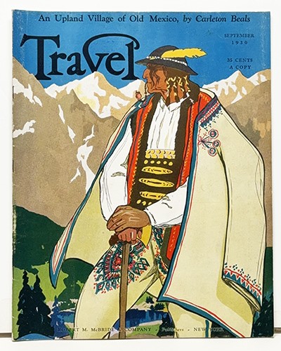 Original Oct 1930 Travel Magazine – Polish Mountain Man – Complete Issue