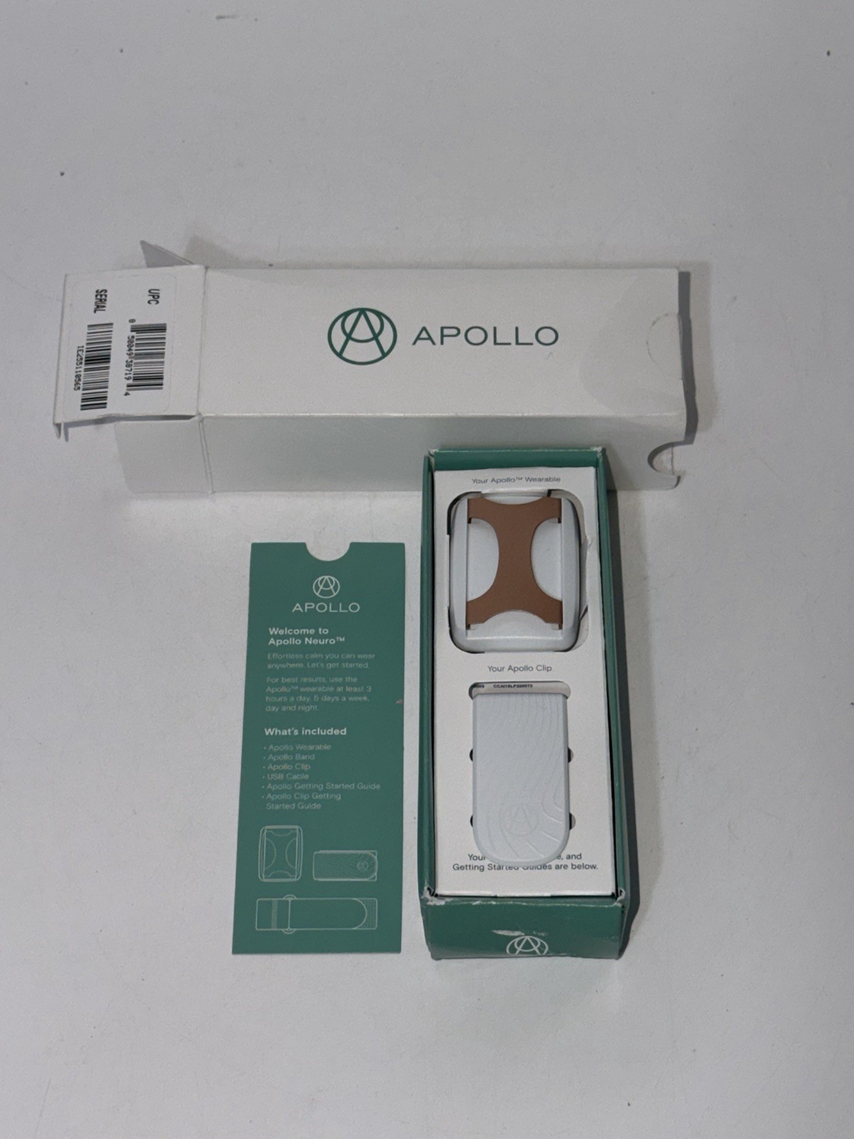 Apollo Neuroscience Neuro Sleep Aid & Stress Relief Wearable Rose New Open Box Apollo Neuroscience Neuro Sleep Aid & Stress Relief Wearable Rose New Open Box