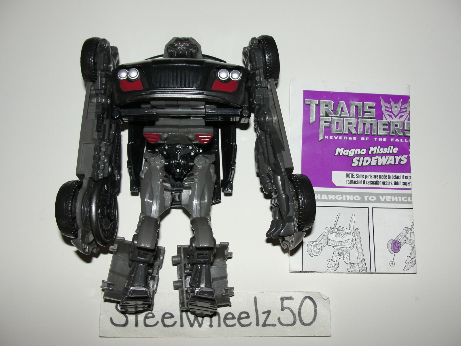 Transformers Revenge Of The Fallen Magna Missile Sideways Figure Hasbro 2008 FAB Transformers Revenge Of The Fallen Magna Missile Sideways Figure Hasbro 2008 FAB