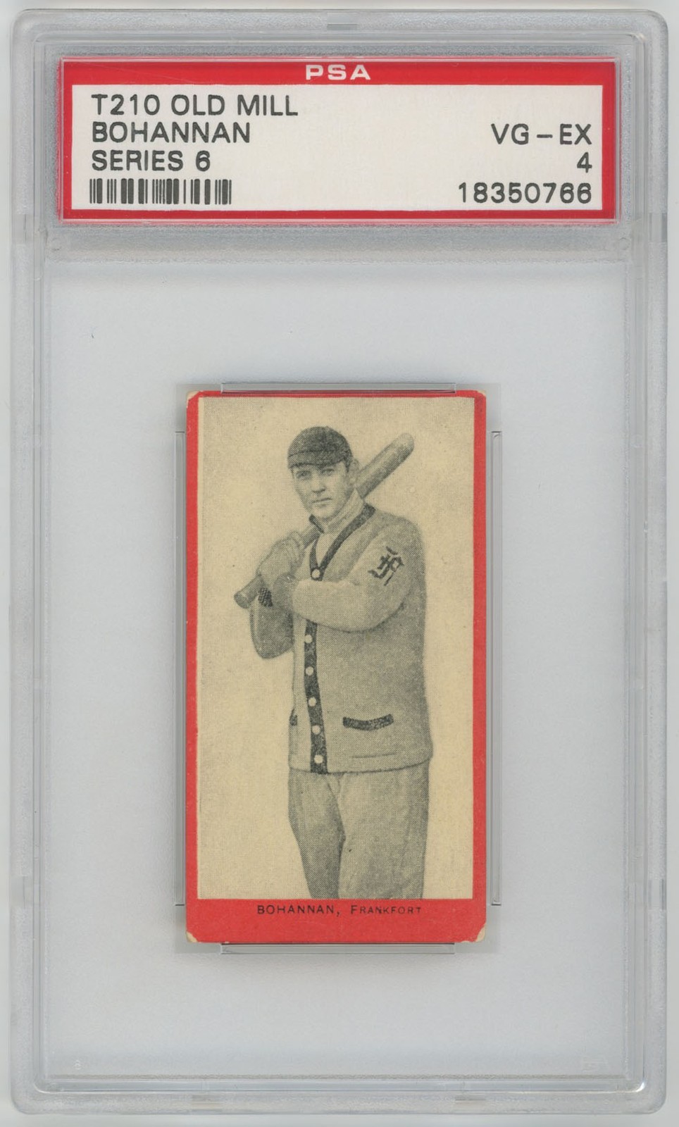 1910 T210 Old Mill Series 6 Bohannan PSA 4 732815