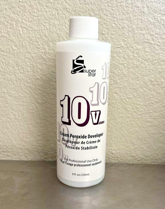SUPER STAR 10 Volume Cream Developer 8 fl. oz. SUPER STAR 10 Volume Cream Developer 8 fl. oz.