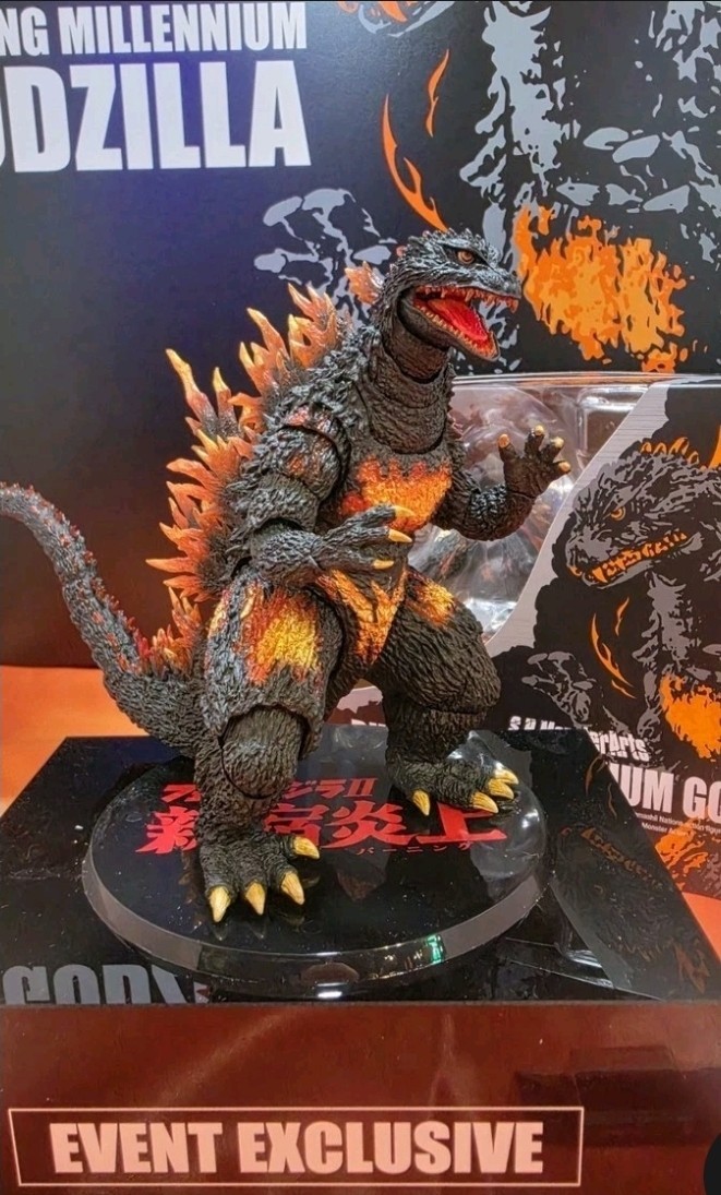 NYCC 2026 TAMASHII S.H. MonsterArts BURNING MILLENNIUM GODZILLA 