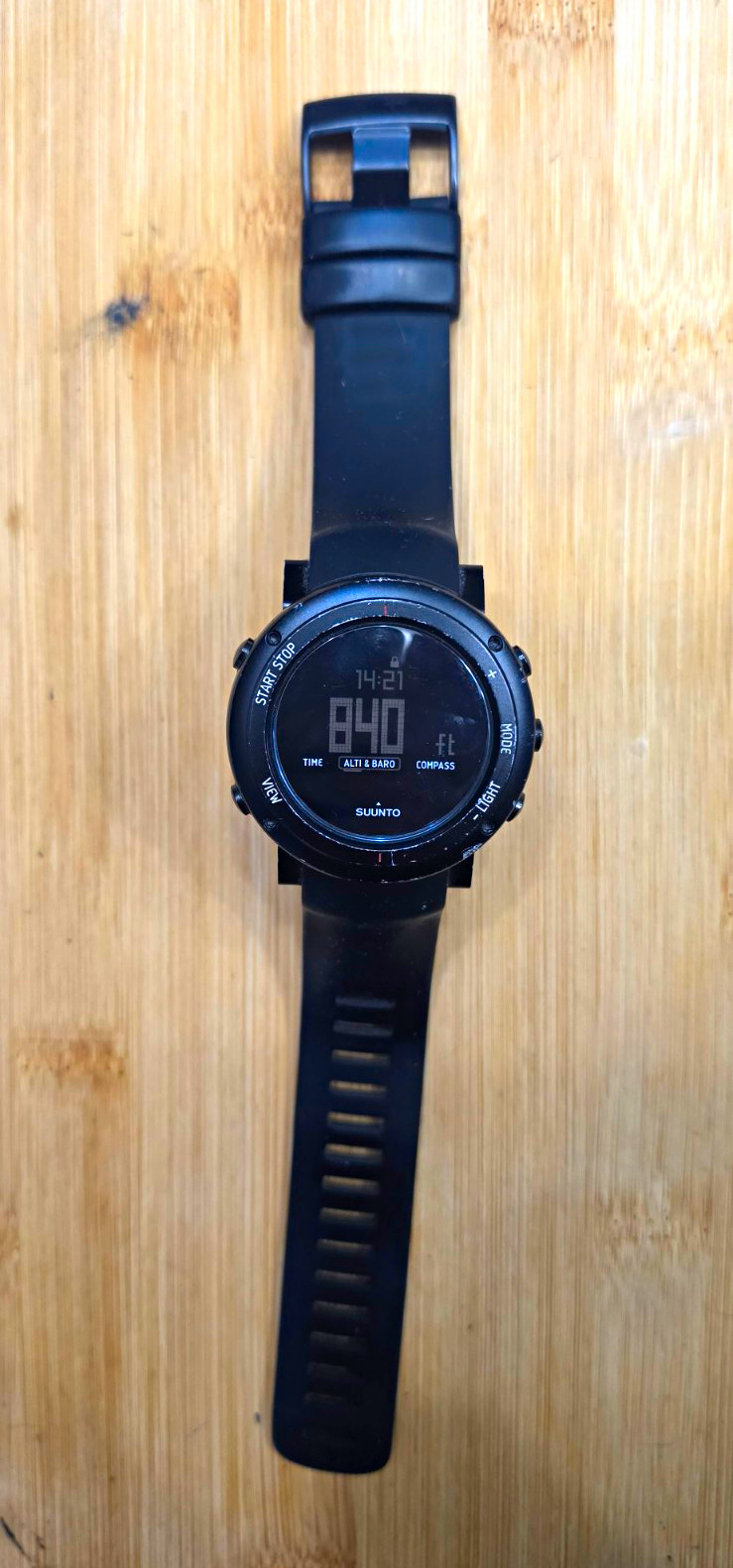 Suunto Core All Black SS014279010 ABC Outdoor Watch Altimeter Barometer Compass