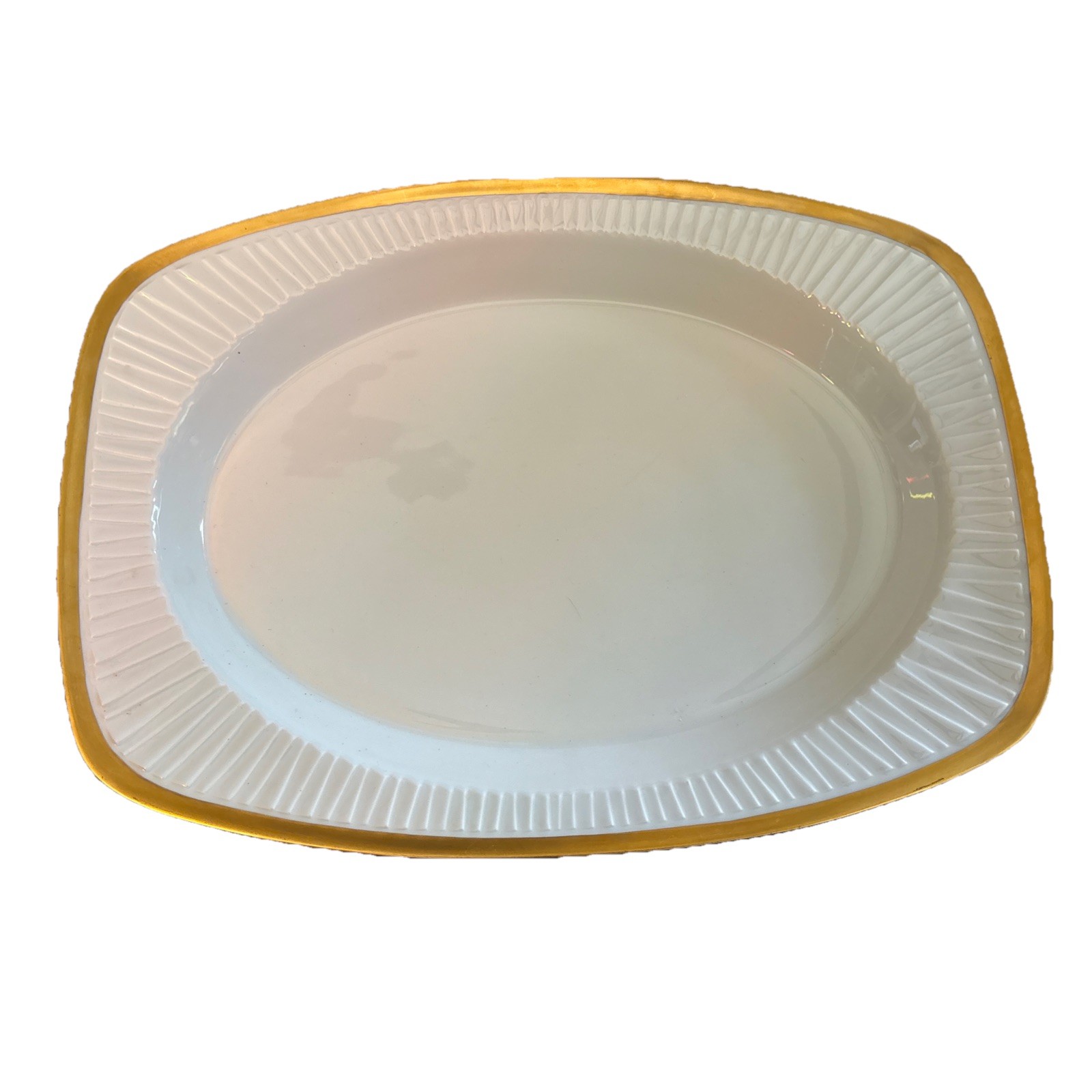 Beautiful Haviland Limoges Serving Platter. Made in France  Unique shape & style