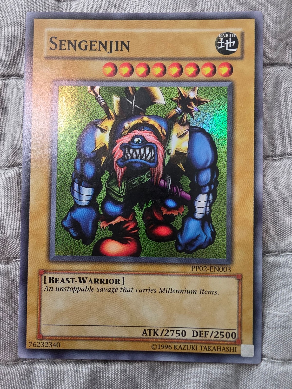 Sengenjin PP02-EN003 Super Rare LP Yu-Gi-Oh TCG Sengenjin PP02-EN003 Super Rare LP Yu-Gi-Oh TCG