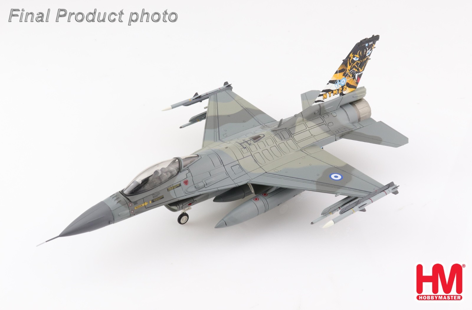 Hobbymaster 1:72 Lockheed F-16C HAF 335 Aegean Tigers NATO Tiger Meet HA38010