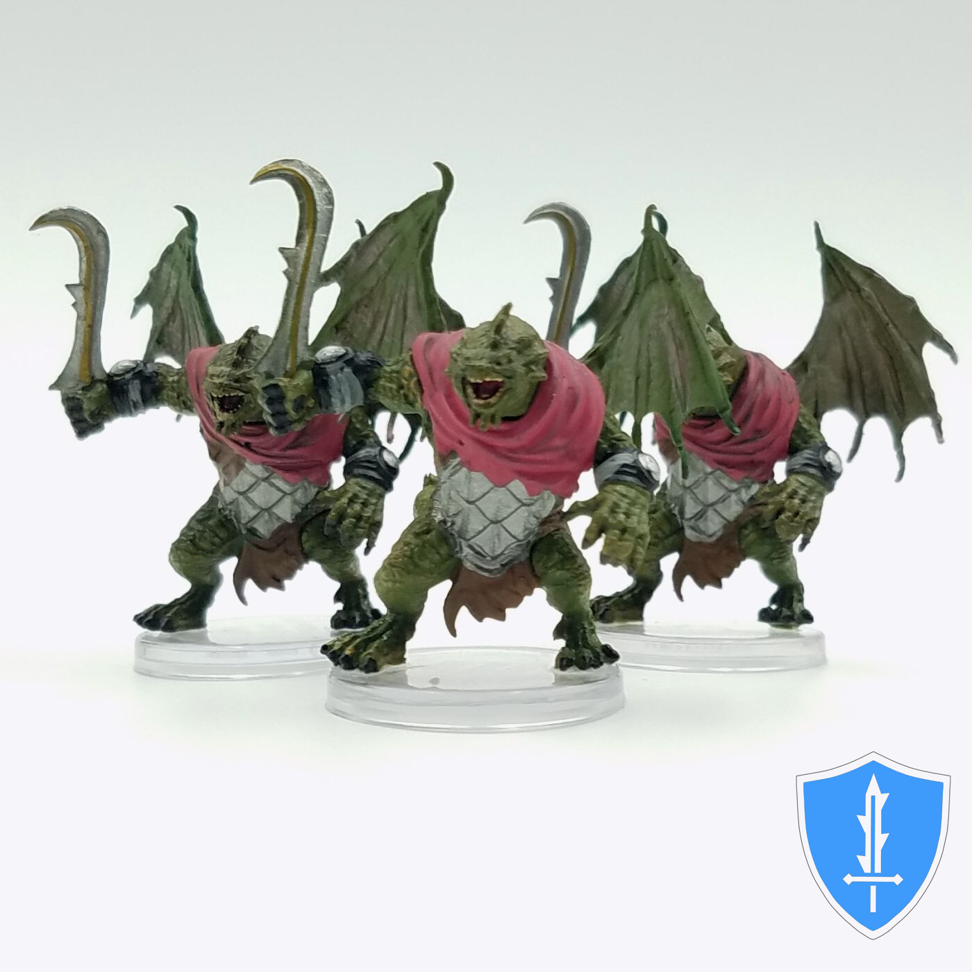 Draconian Foot Soldier x3 - Fizban\'s Treasury of Dragons #22 D&D Icons of Realms